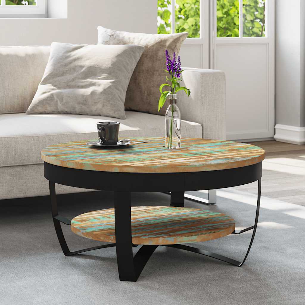 Table Basse Ø Bois D'acacia Solide