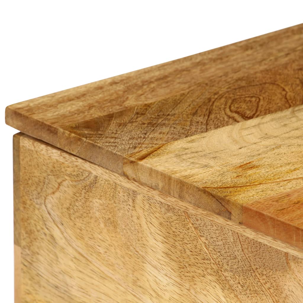 Table Basse Bois De Manguier Massif 110X55X35 Cm