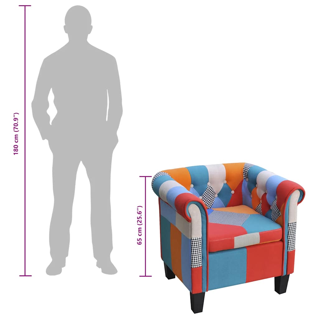 Fauteuil Avec Design De Tissu
