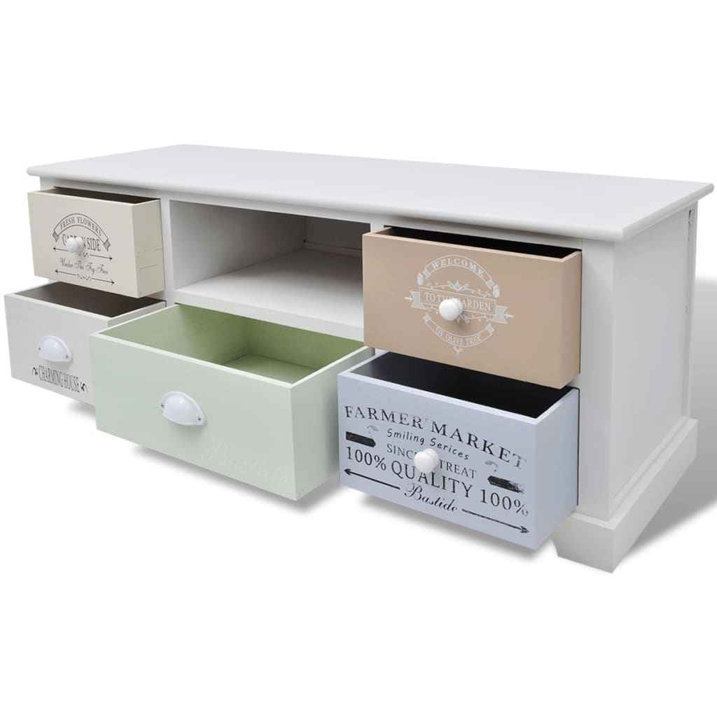 Meuble Tv En Style Français Bois