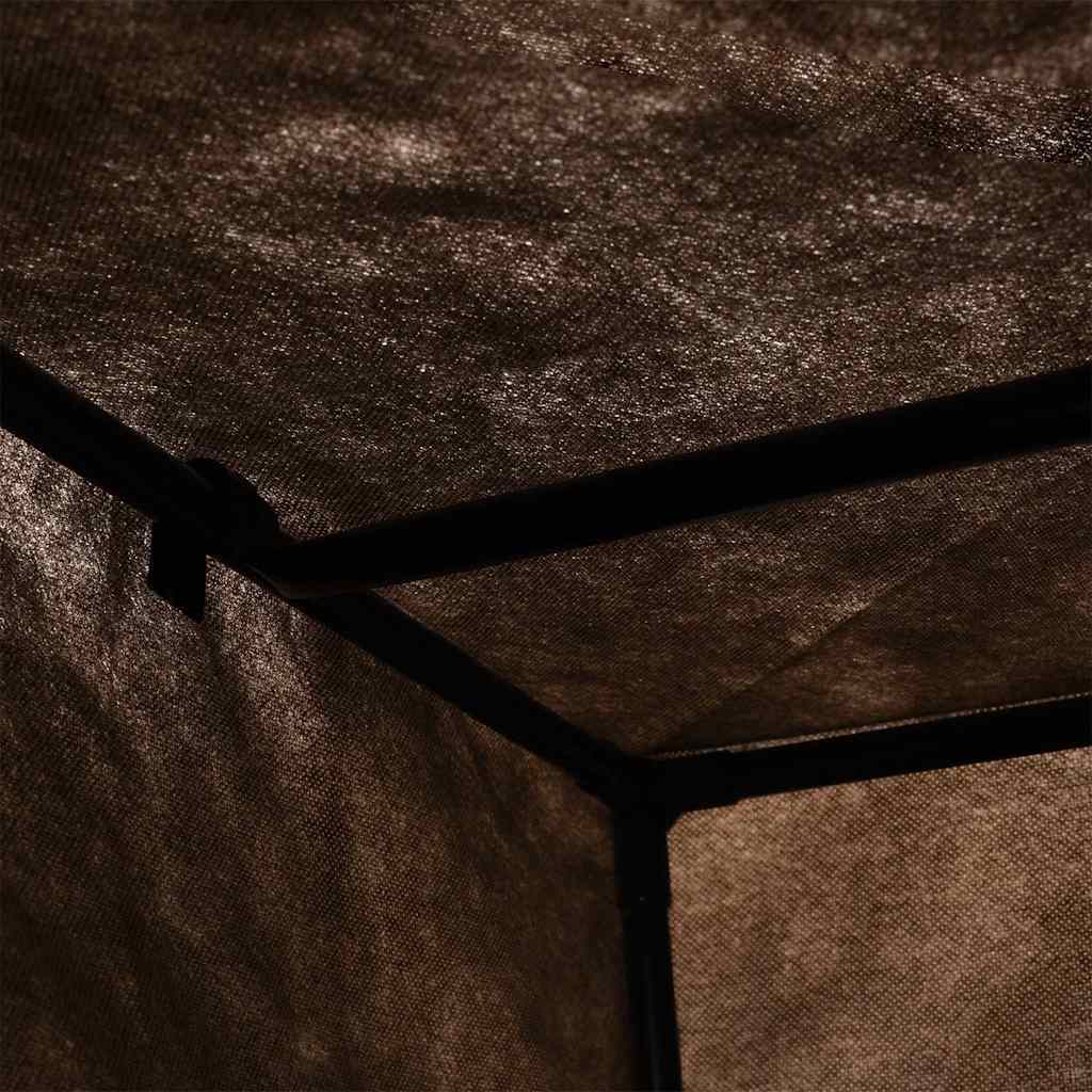 2 pcs Garde-robes Marron 75x50x160 cm