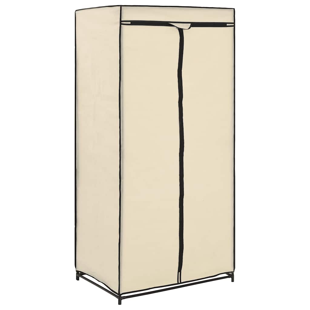 2 pcs Cream Wardrobes 75x50x160 cm