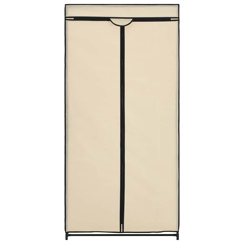 2 pcs Cream Wardrobes 75x50x160 cm