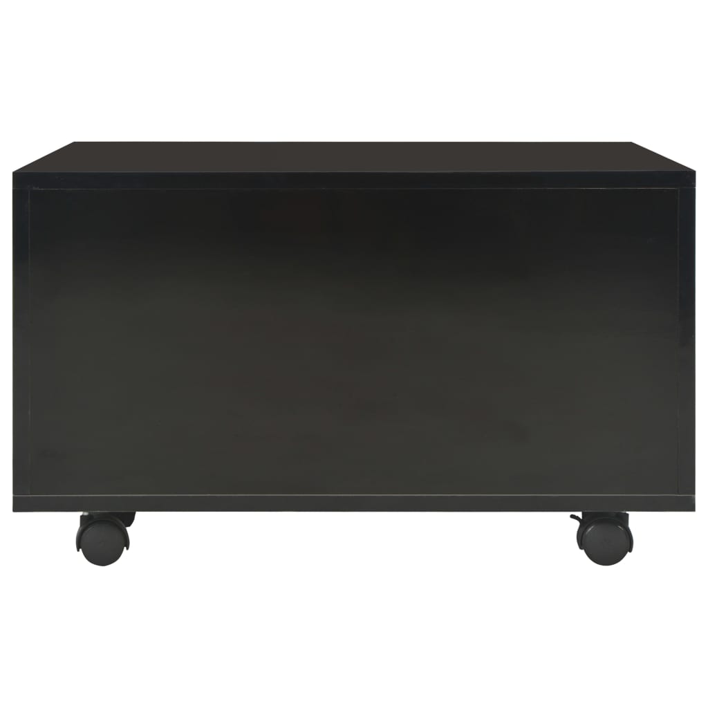 Table Basse Brillant Bois D'ingénierie