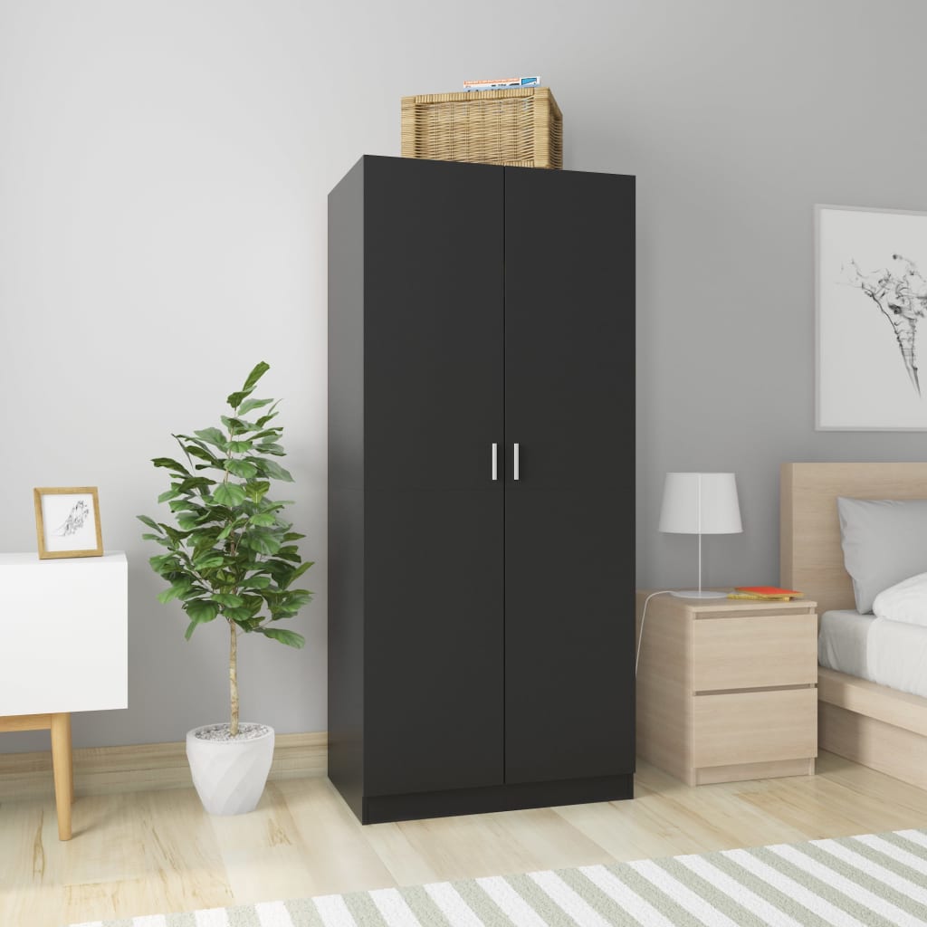 Garde-Robe 80X52X180 Cm Bois D'ingénierie