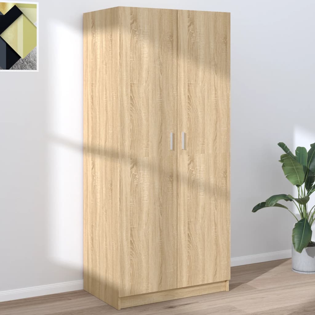 Garde-Robe 80X52X180 Cm Bois D'ingénierie
