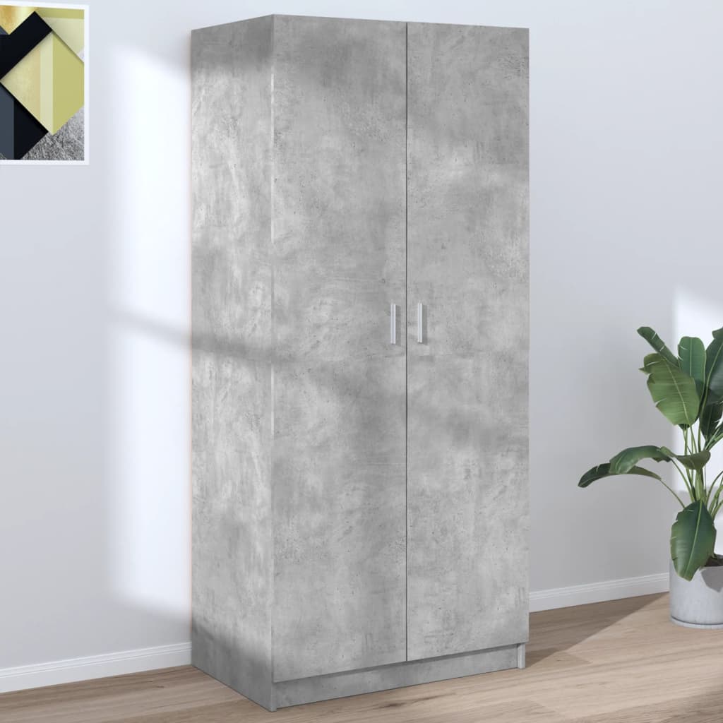 Garde-Robe 80X52X180 Cm Bois D'ingénierie