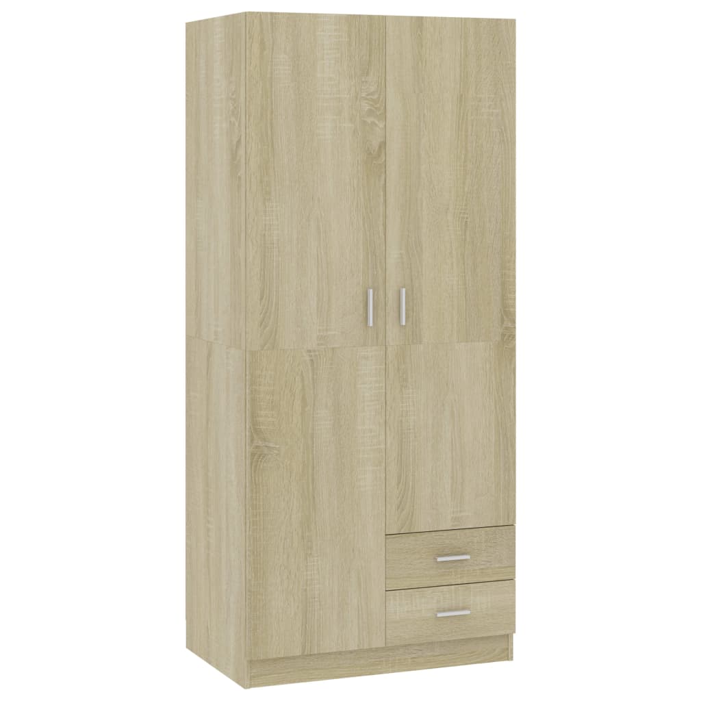 Garde-Robe 80X52X180 Cm Aggloméré