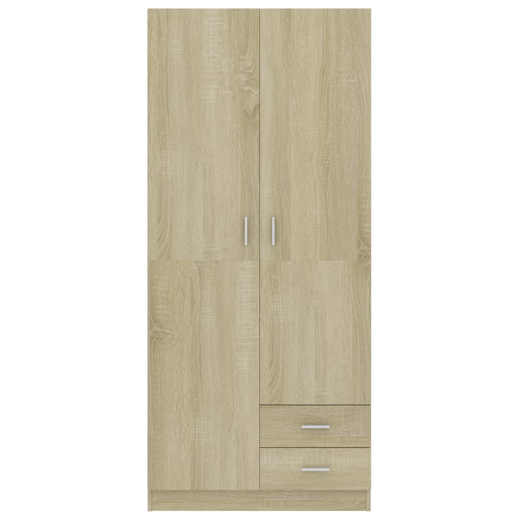 Garde-Robe 80X52X180 Cm Aggloméré