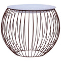 Table Basse Doré Ø 51 Cm