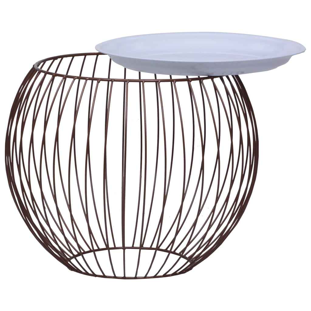 Table Basse Doré Ø 51 Cm