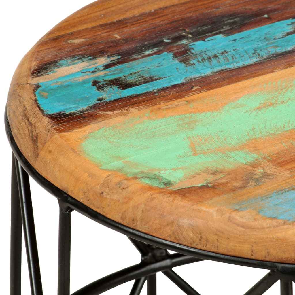 Tables Basses 2 Pcs Bois De Récupération Massif