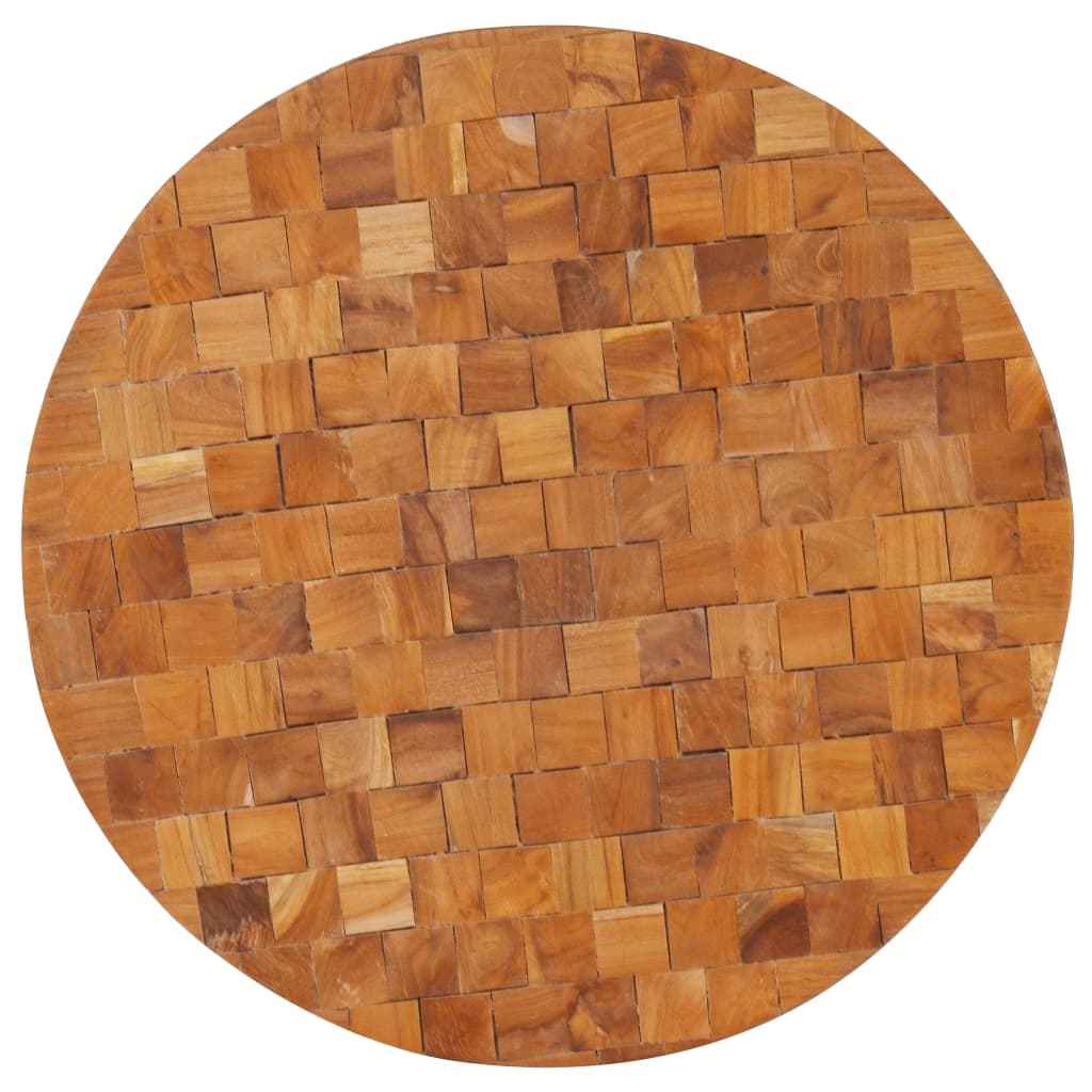 Table Basse 60X60X35 Cm Bois De Teck Massif