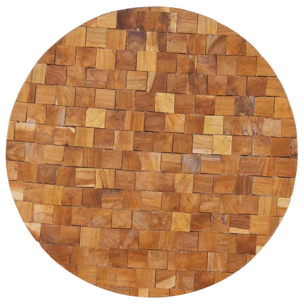 Table Basse 60X60X35 Cm Bois De Teck Massif