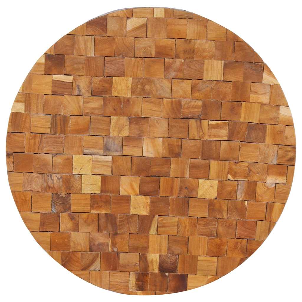 Table Basse 60X60X35 Cm Bois De Teck Massif