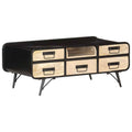 Table Basse 100X50X40 Cm Bois De Manguier Massif