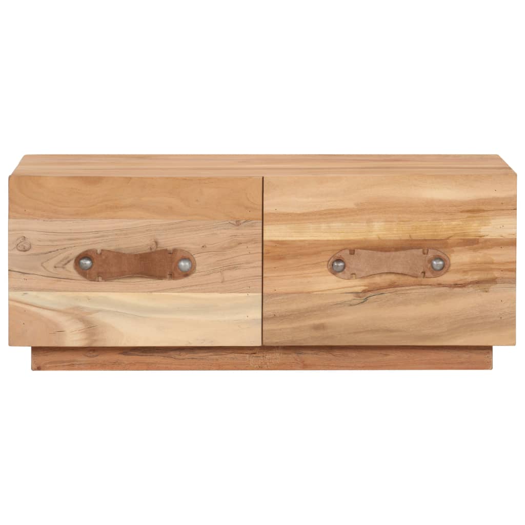 Table Basse 90X50X35 Cm Bois De Récupération Massif