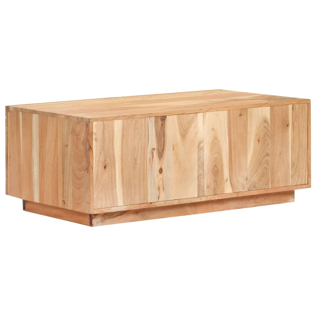Table Basse 90X50X35 Cm Bois De Récupération Massif