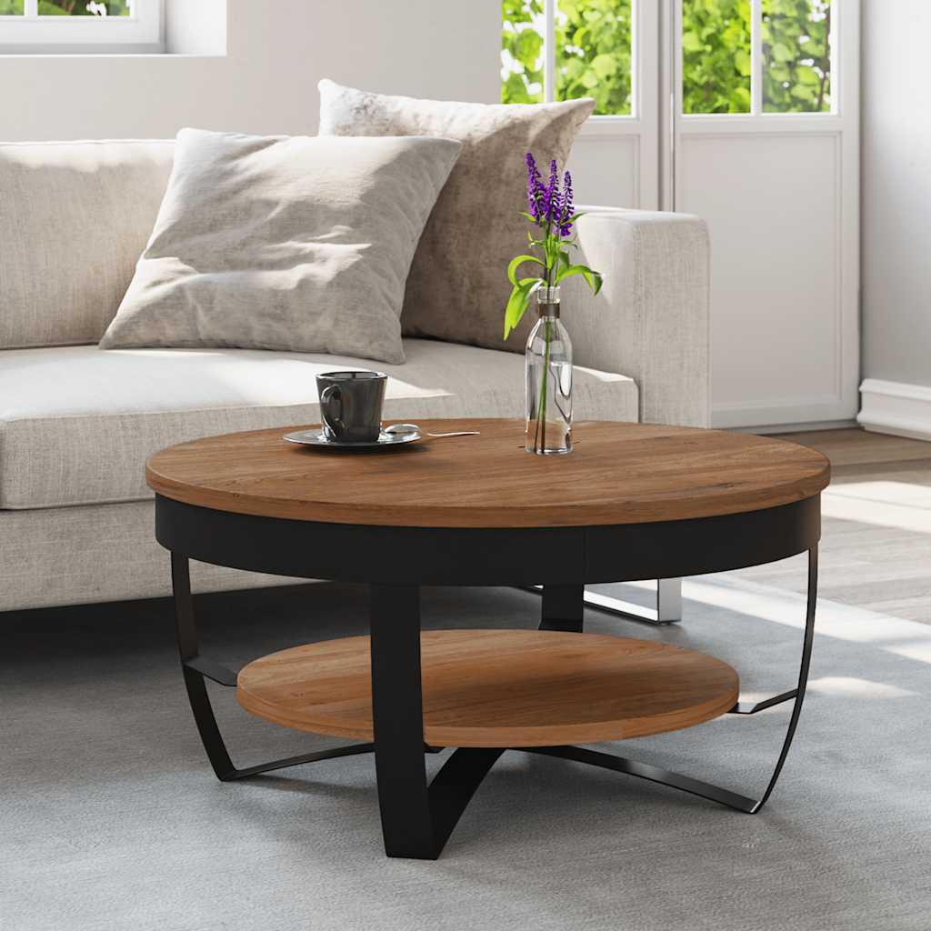 Table Basse Ø Bois D'acacia Solide