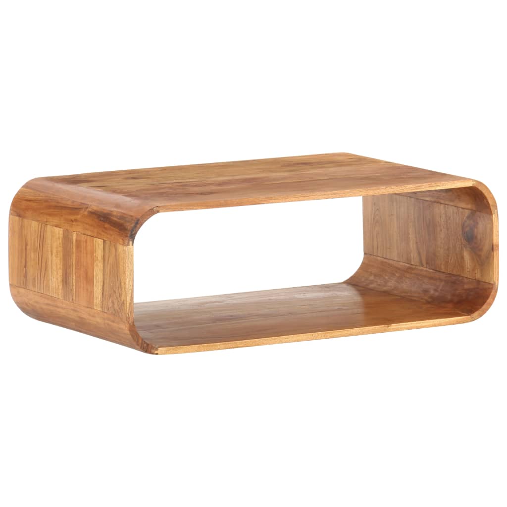 Table Basse 90X50X30 Cm Bois D'acacia Massif