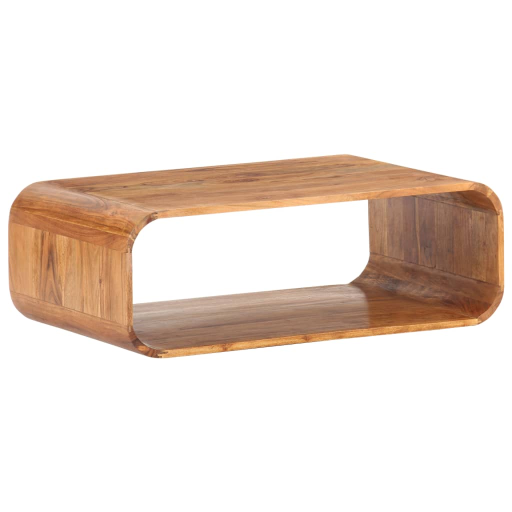 Table Basse 90X50X30 Cm Bois D'acacia Massif