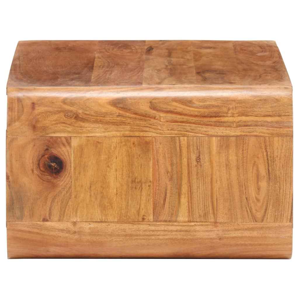 Table Basse 90X50X30 Cm Bois D'acacia Massif