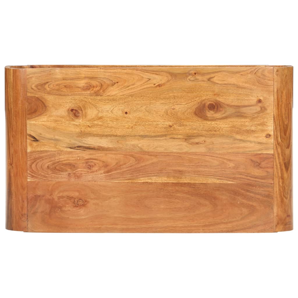 Table Basse 90X50X30 Cm Bois D'acacia Massif