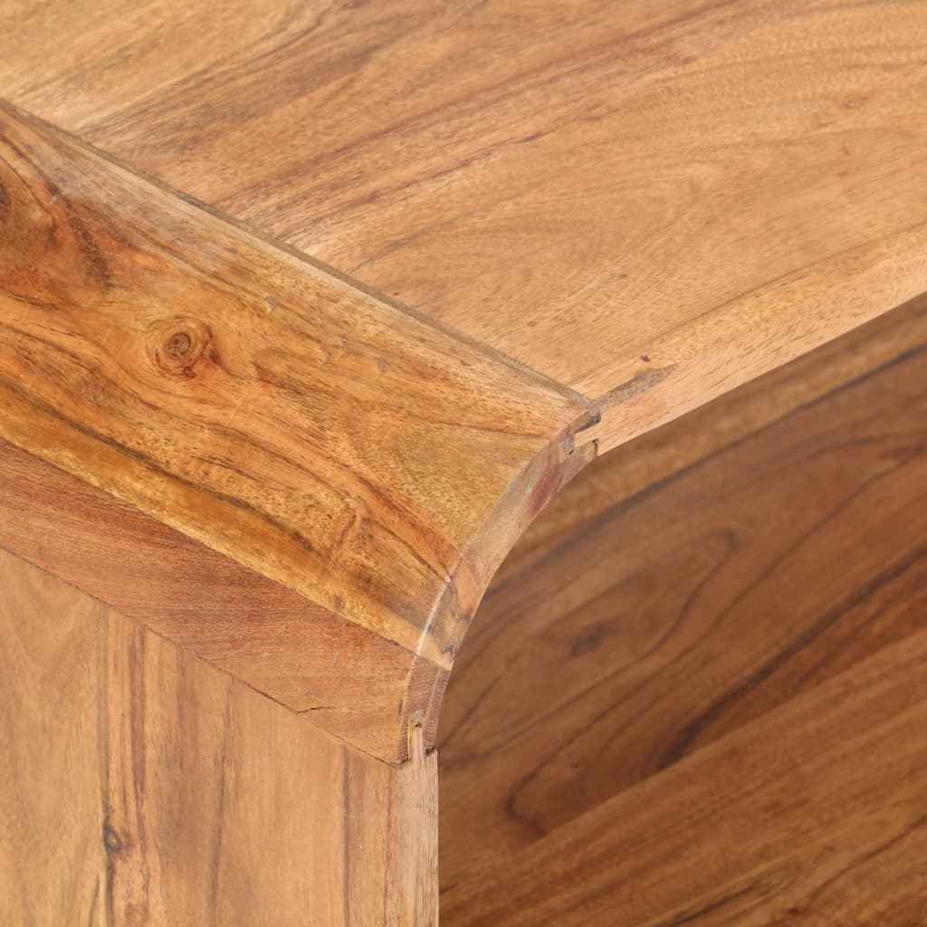 Table Basse 90X50X30 Cm Bois D'acacia Massif