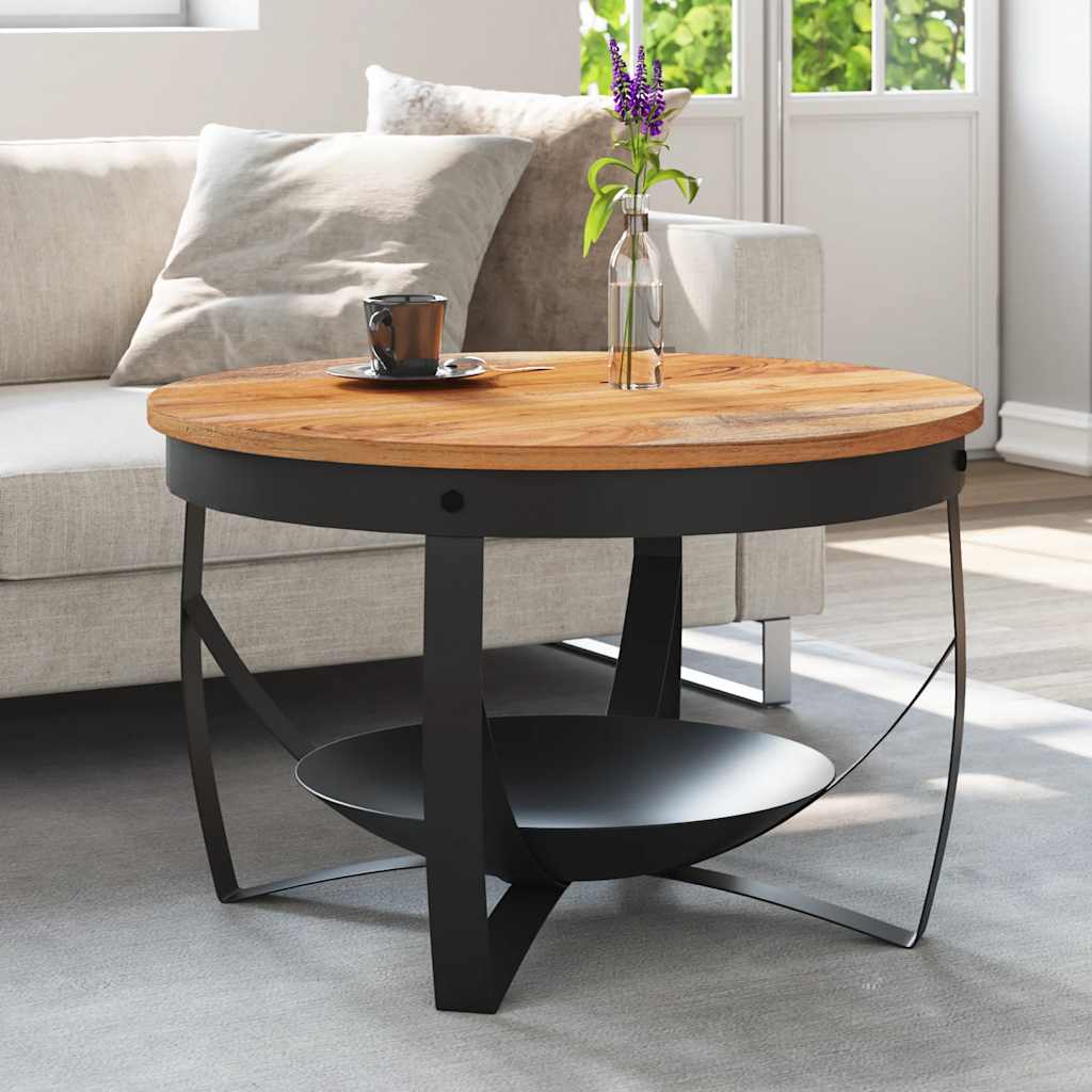 Table Basse Ø Bois D'acacia Solide