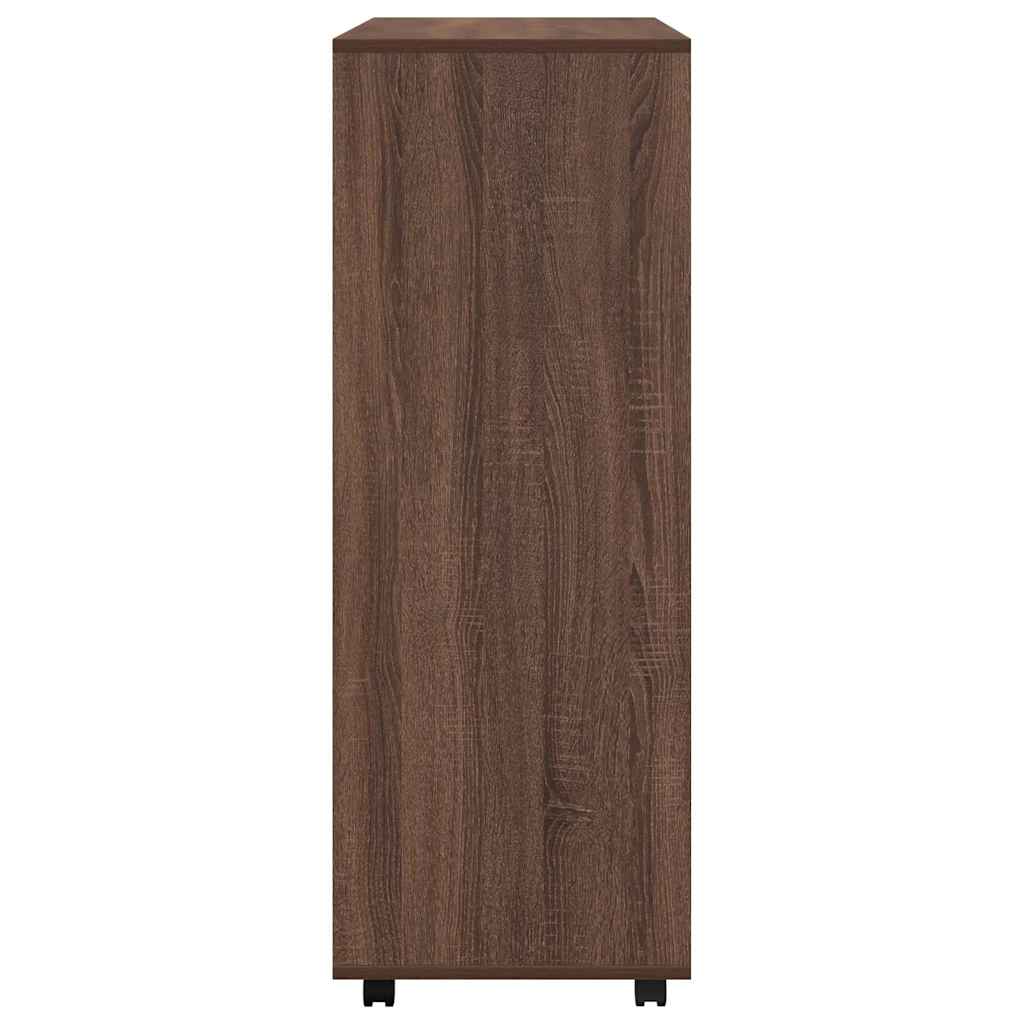 Garde-robe Chêne marron 80x40x110 cm Bois d'ingénierie
