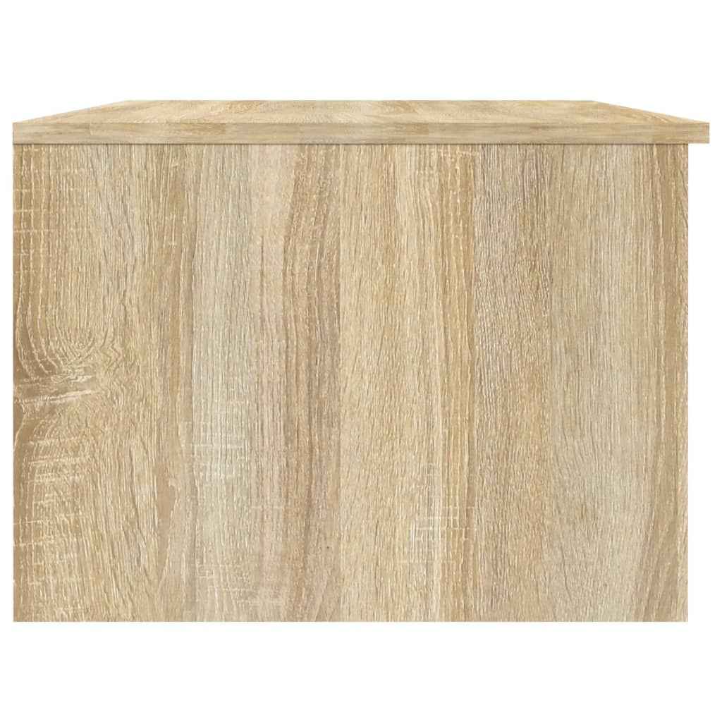 Table Basse 102X50X36Cm Bois D'ingénierie