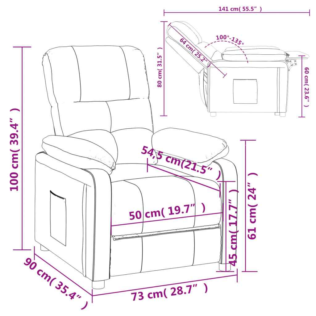Fauteuil Inclinable Tissu