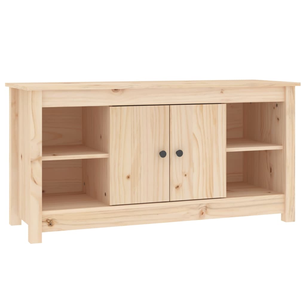 Meuble TV 103x36,5x52 cm Bois de pin massif