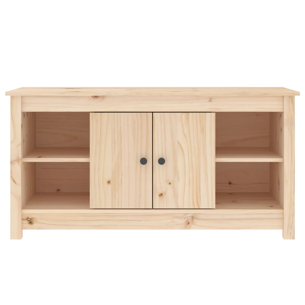 Meuble TV 103x36,5x52 cm Bois de pin massif