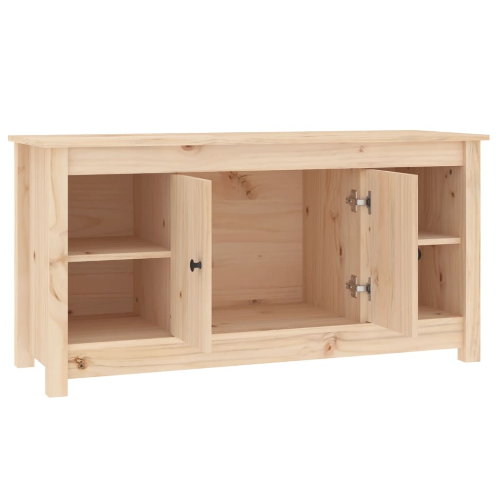 Meuble TV 103x36,5x52 cm Bois de pin massif