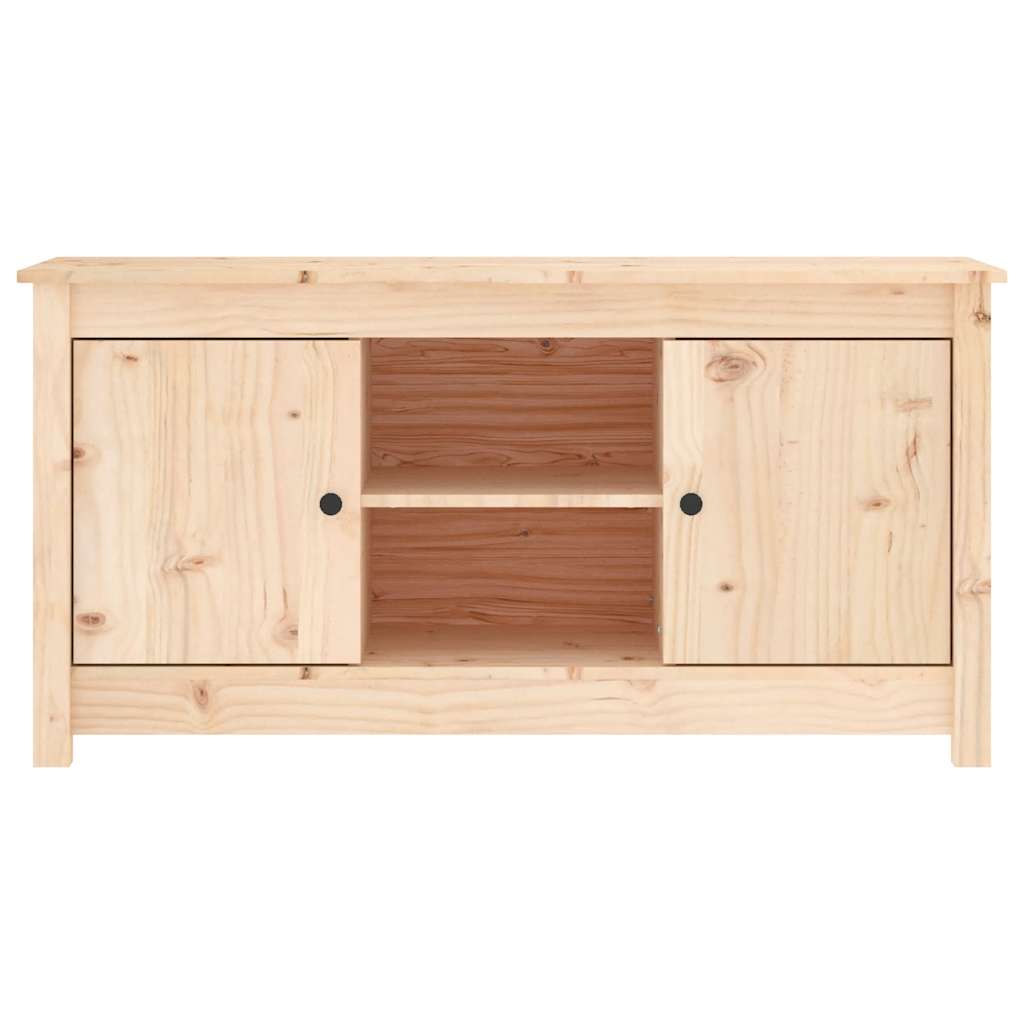 Meuble TV 103x36,5x52 cm Bois de pin massif