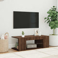 Meuble Tv Avec Lumières Led Bois D'ingénierie