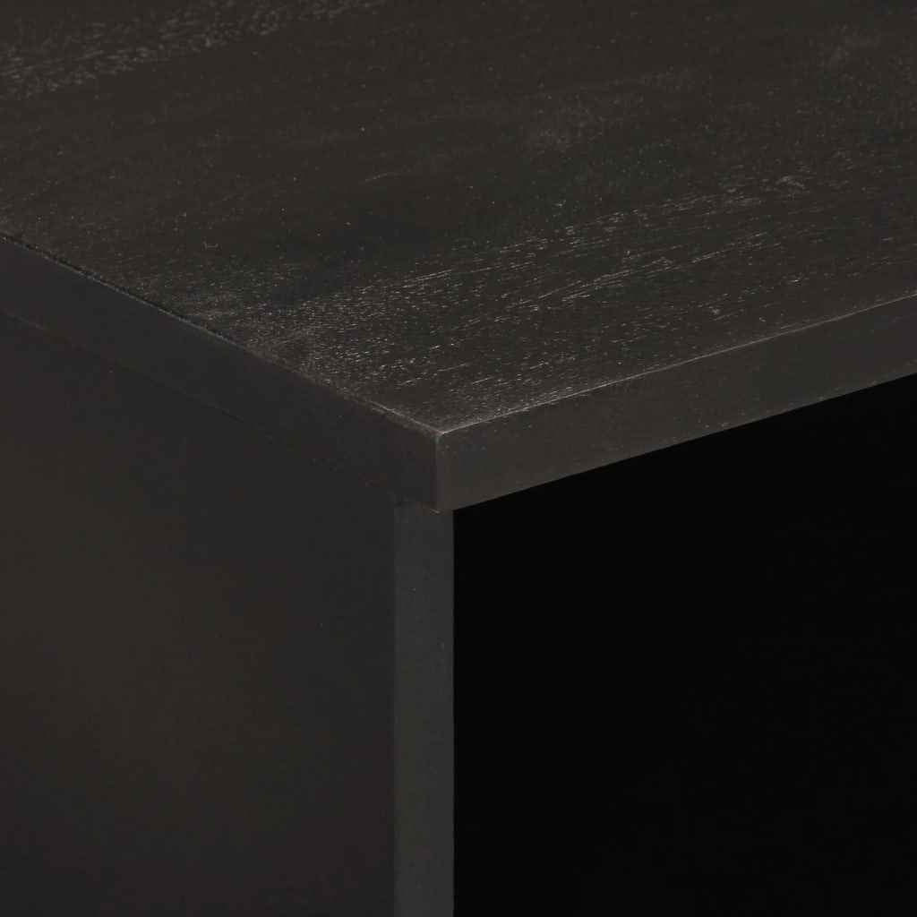 Meuble Tv 100X33X46 Cm Bois Massif De Manguier