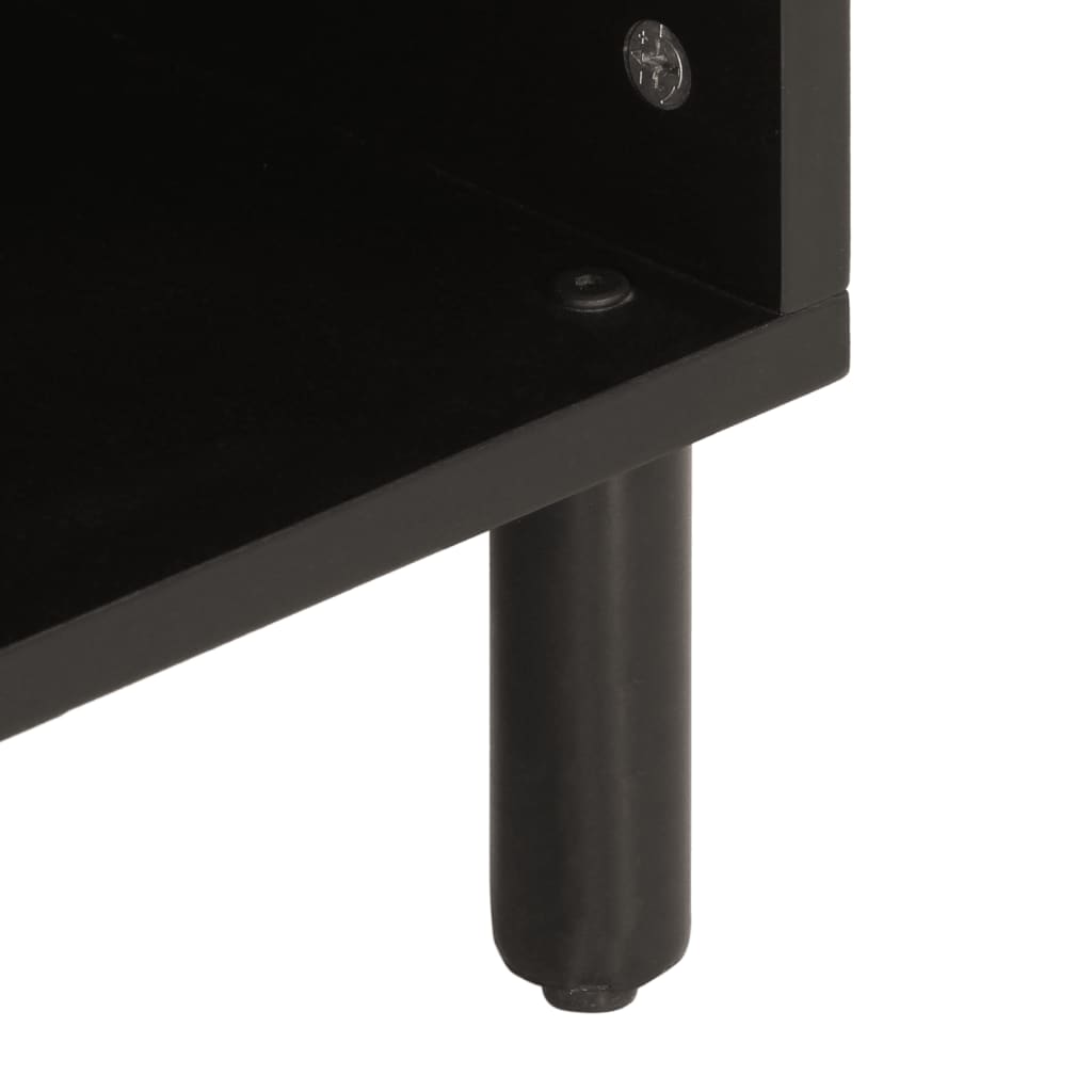 Meuble Tv 100X33X46 Cm Bois Massif De Manguier