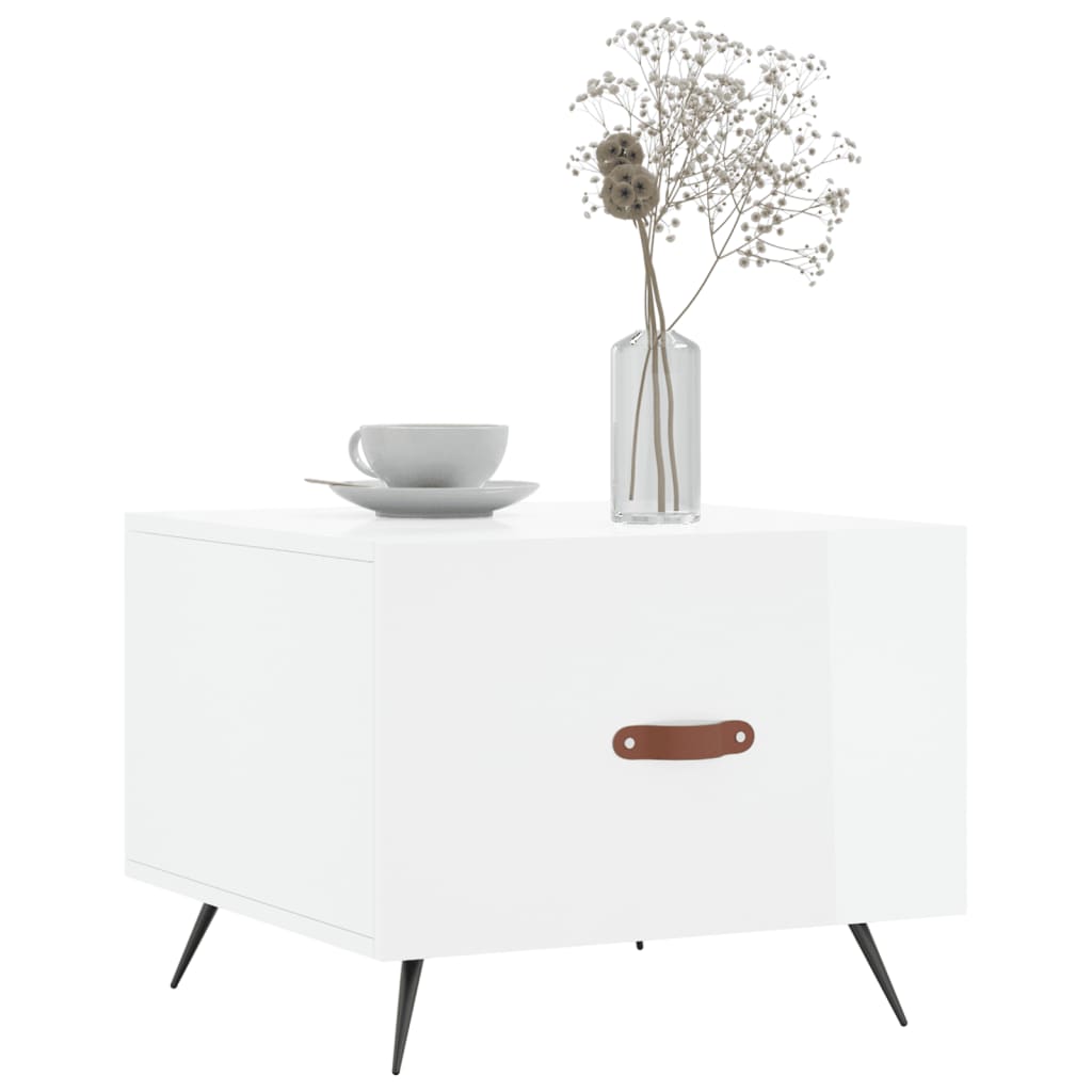 Table Basse 50X50X40 Cm Bois D'ingénierie