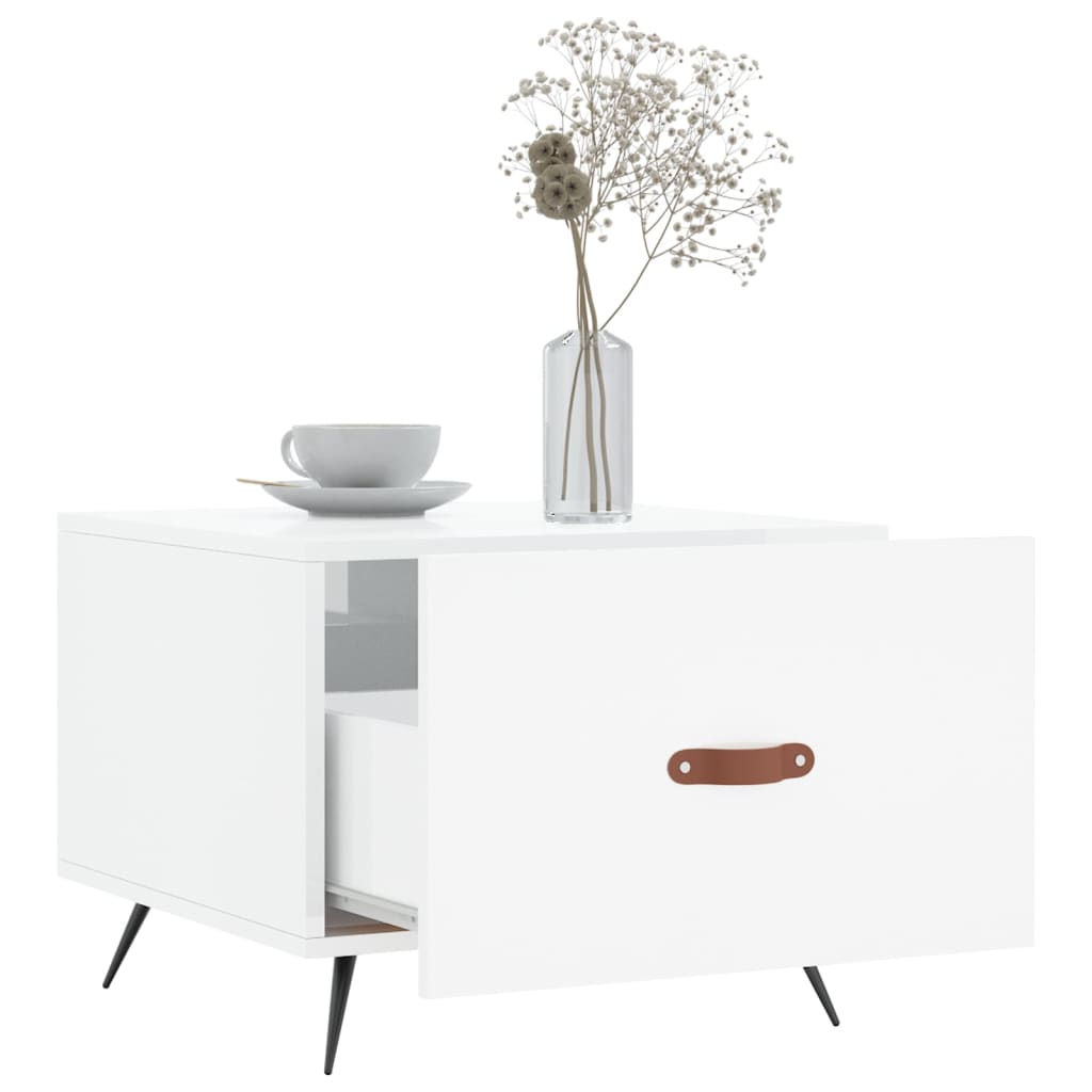 Table Basse 50X50X40 Cm Bois D'ingénierie