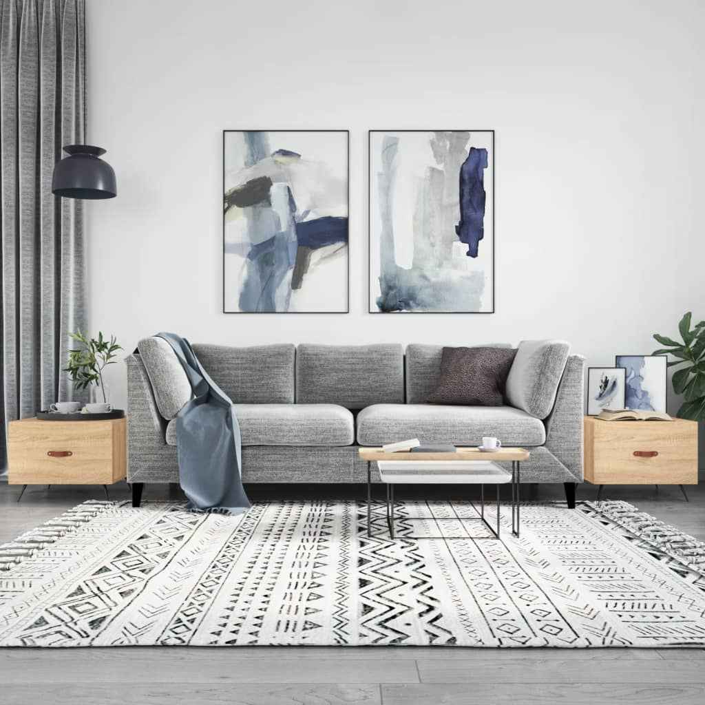 Table Basse 50X50X40 Cm Bois D'ingénierie