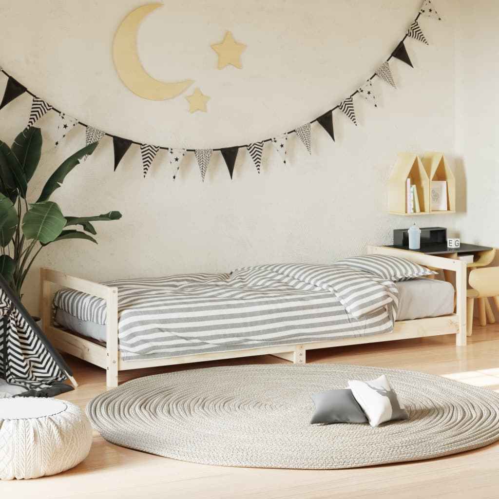 Cadre De Lit Pour Enfant Bois De Pin Massif