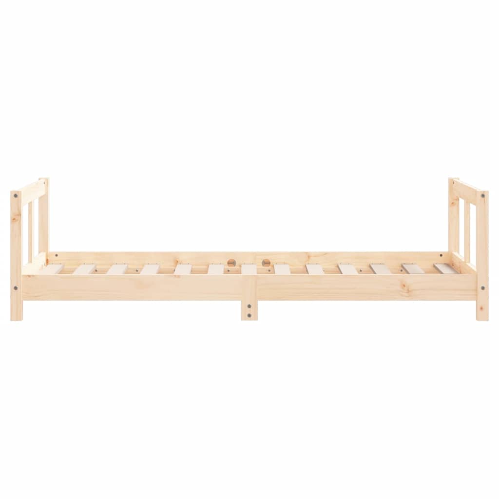 Cadre de lit pour enfant 80x160 cm bois de pin massif