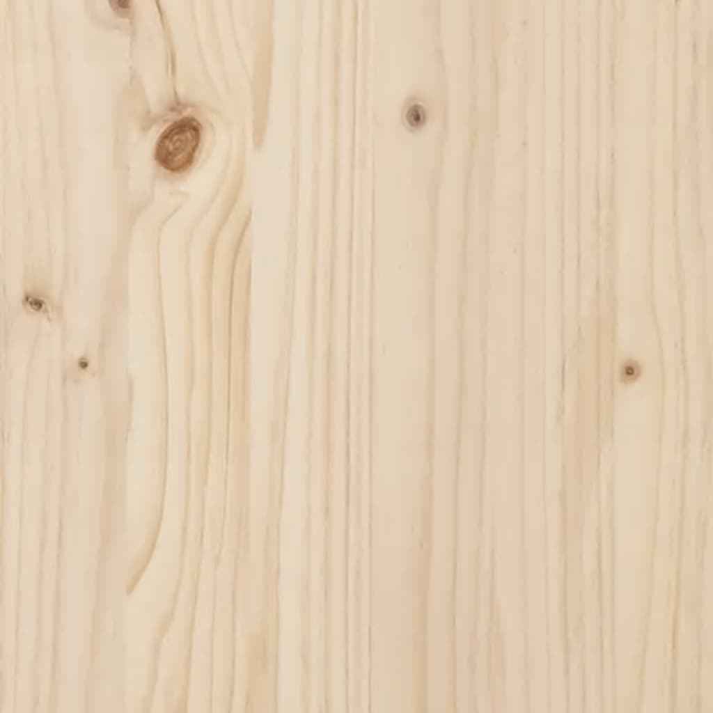 Cadre De Lit Pour Enfant Et Tiroirs 80X160Cm Bois De Pin Massif