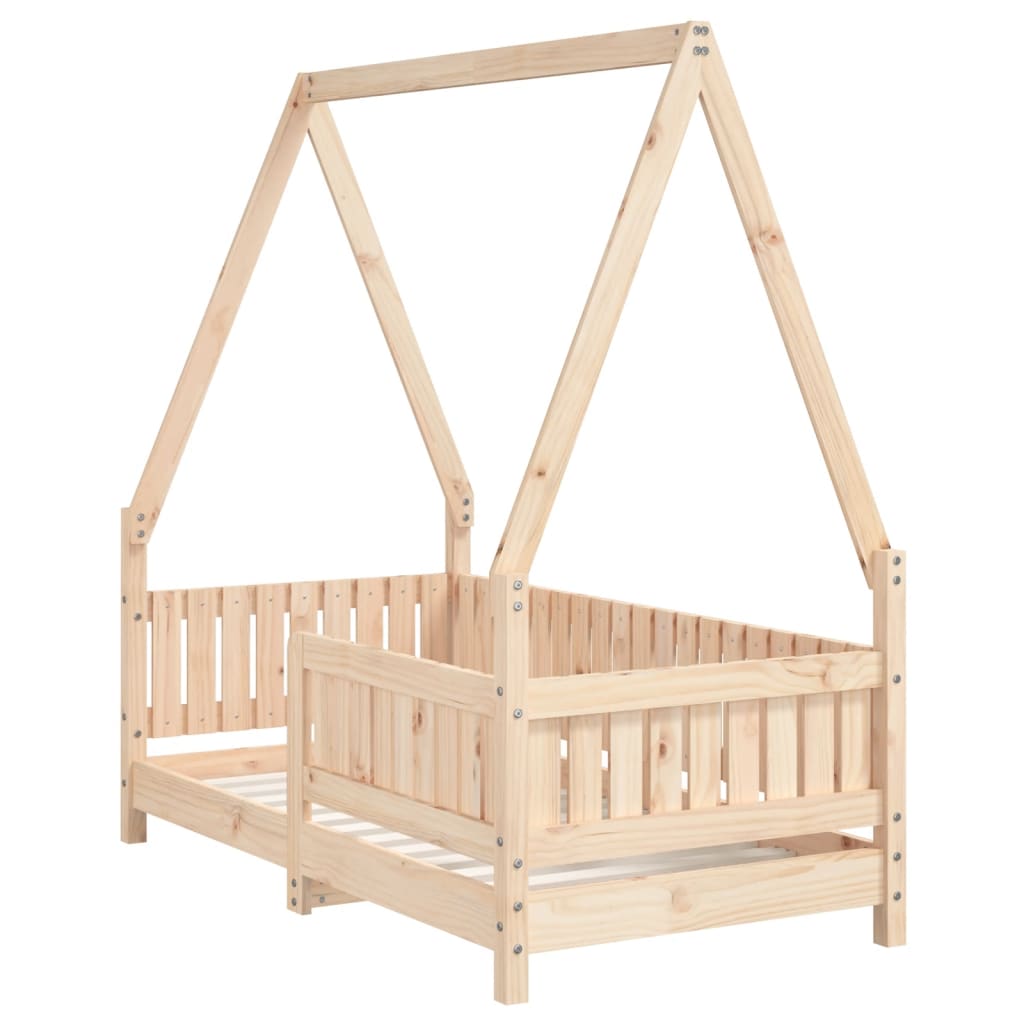 Cadre De Lit Pour Enfant Bois De Pin Massif
