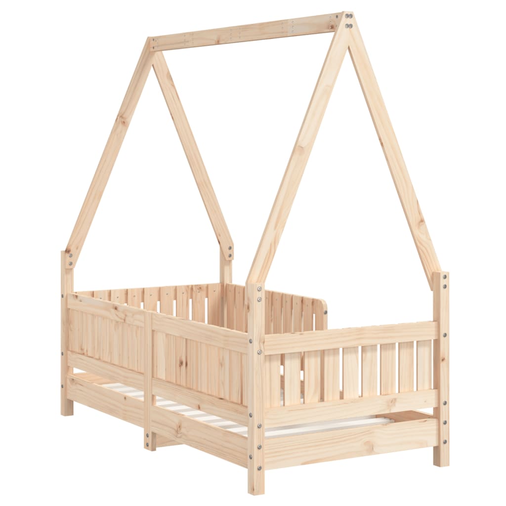 Cadre De Lit Pour Enfant Bois De Pin Massif