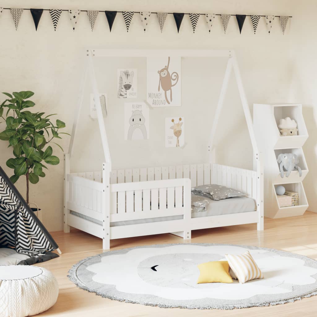 Cadre De Lit Pour Enfant Bois De Pin Massif