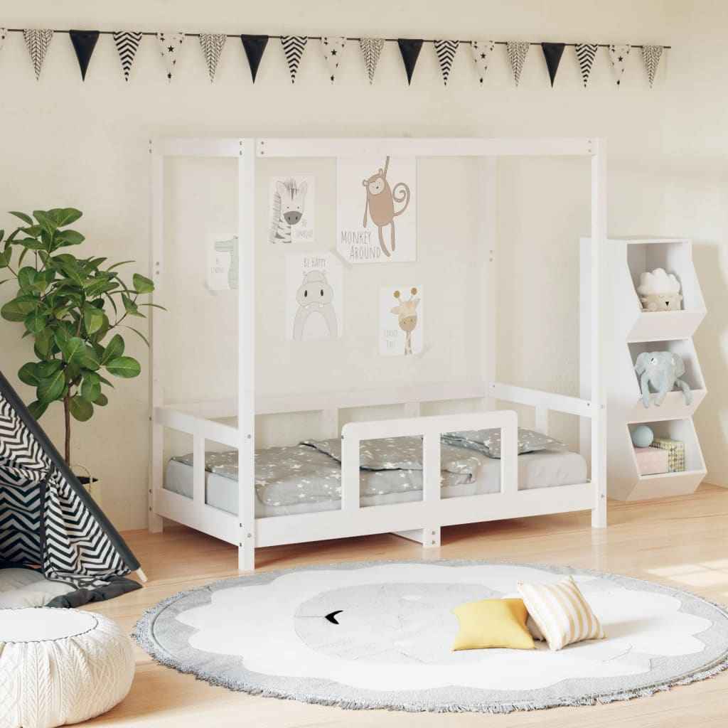 Cadre De Lit Pour Enfant Bois De Pin Massif