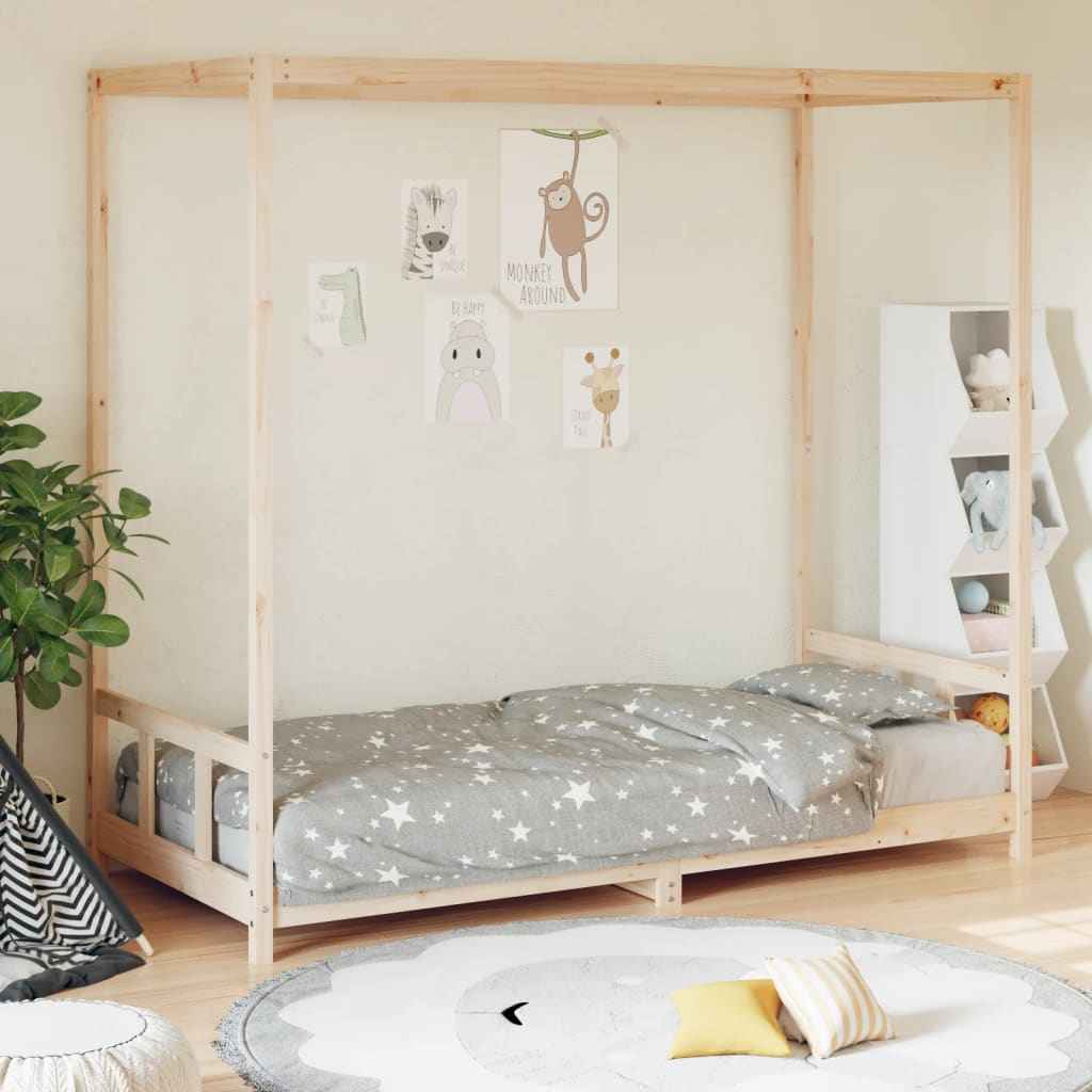 Cadre De Lit Pour Enfant Bois De Pin Massif